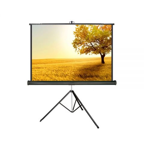 Meki EZ Tripod Screen 72" x 96" (120”D) Matt White