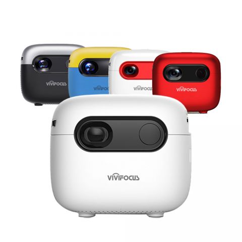ViviFocus VS7-4G Mini Portable Android 4G Smart Pico Projector (With Built-in Battery)